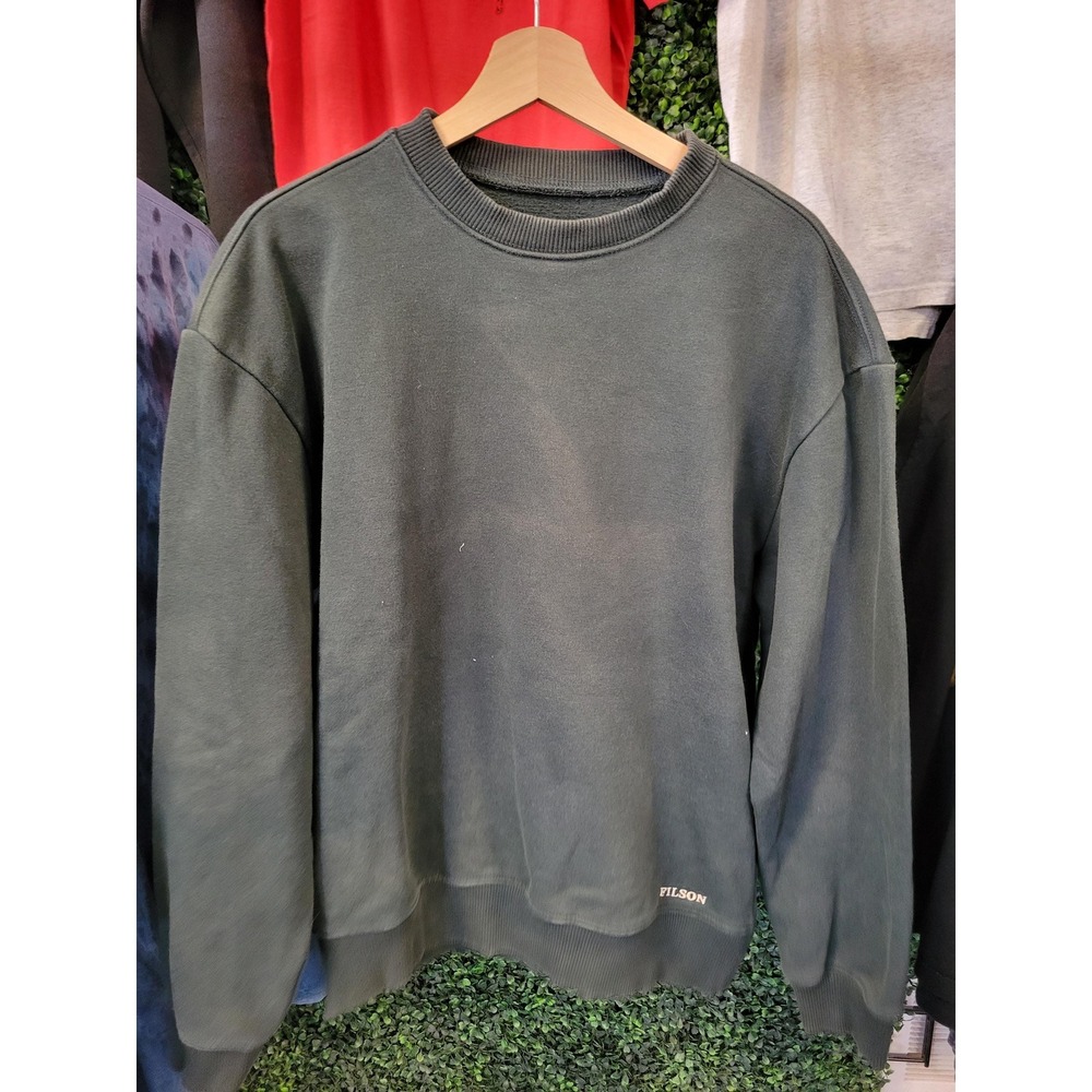 vtg FILSON BLANK SWEATSHIRT Large utility workwear warm retro vintage sweatshirt